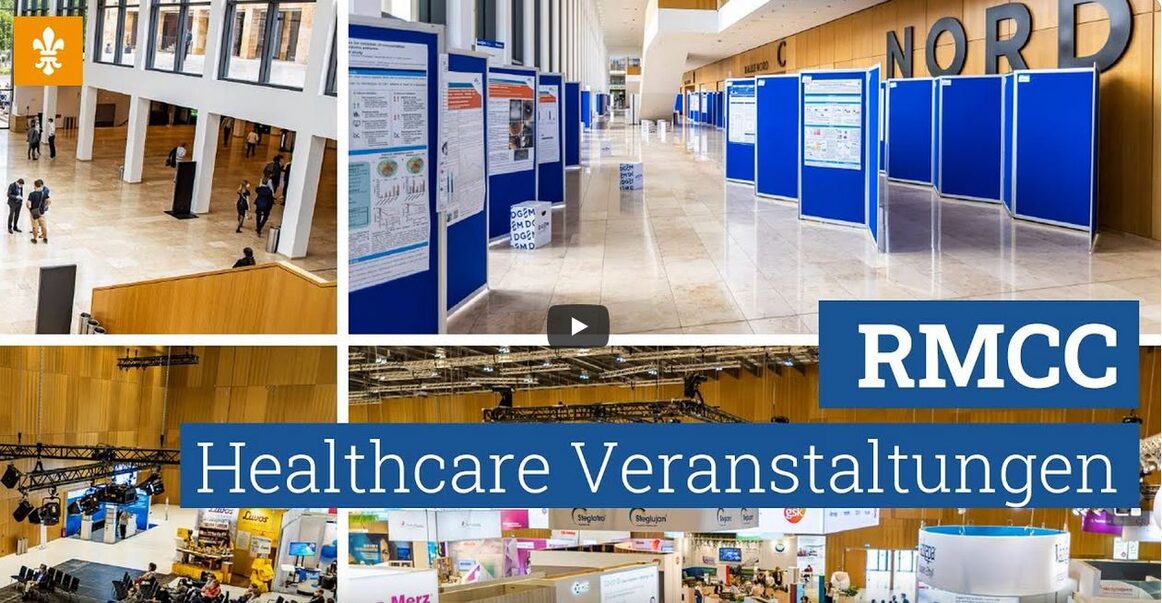 Webinaraufzeichnung "Healthcare Veranstaltungen im RMCC"