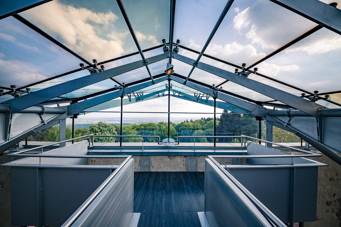 Aussichtsplattform Jagdschloss Platte