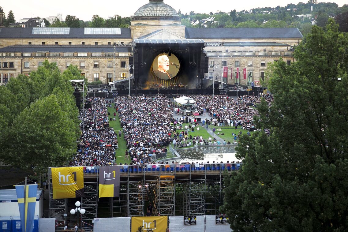 Open Air Bowling Green vor dem Kurhaus Wiesbaden