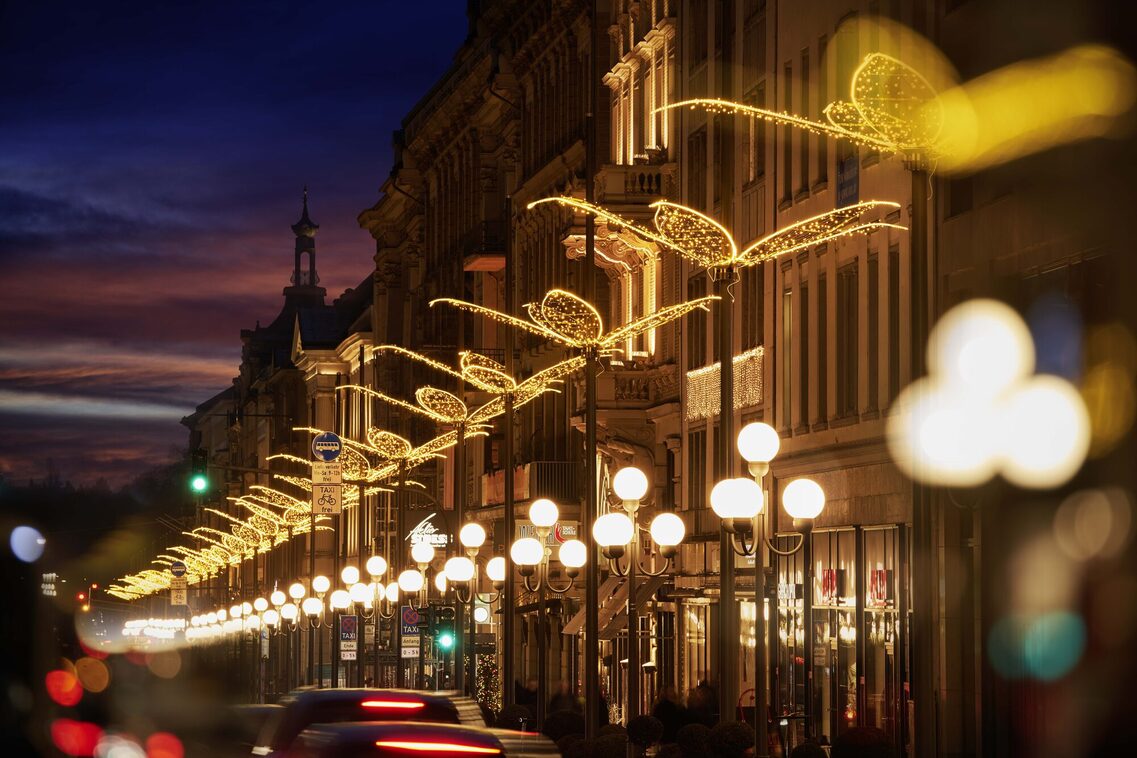 Wilhelmstraße Weihnachtsbeleuchtung