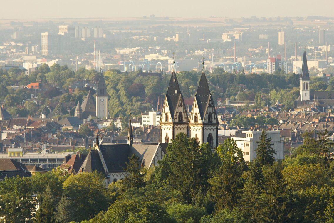 Wiesbaden Luftaufnehme