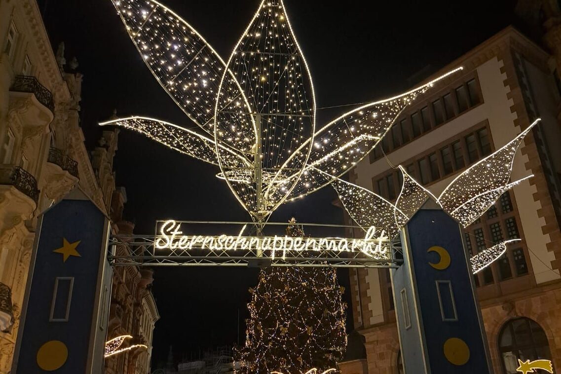 Eingang Sternschnuppenmarkt