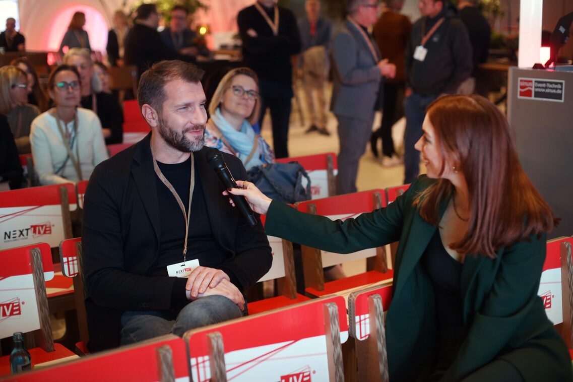 Markus K. Bolle von der Volkswagen AG im Interview beim NEXTLIVE.FESTIVAL