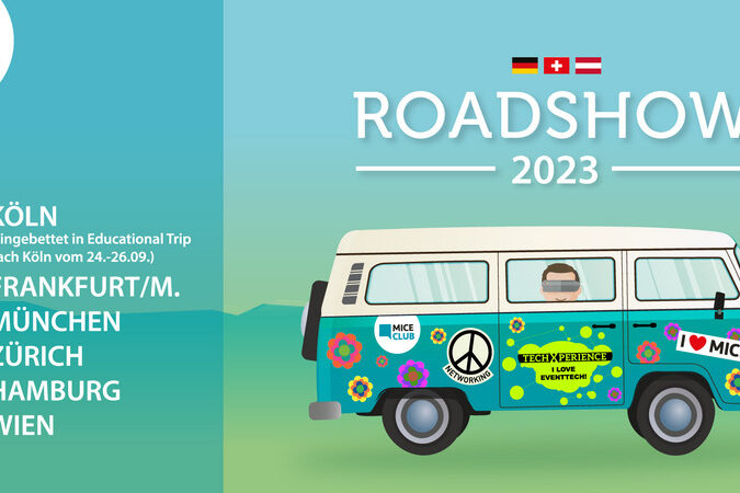 MICE Club-Roadshow 2023 Key Visual