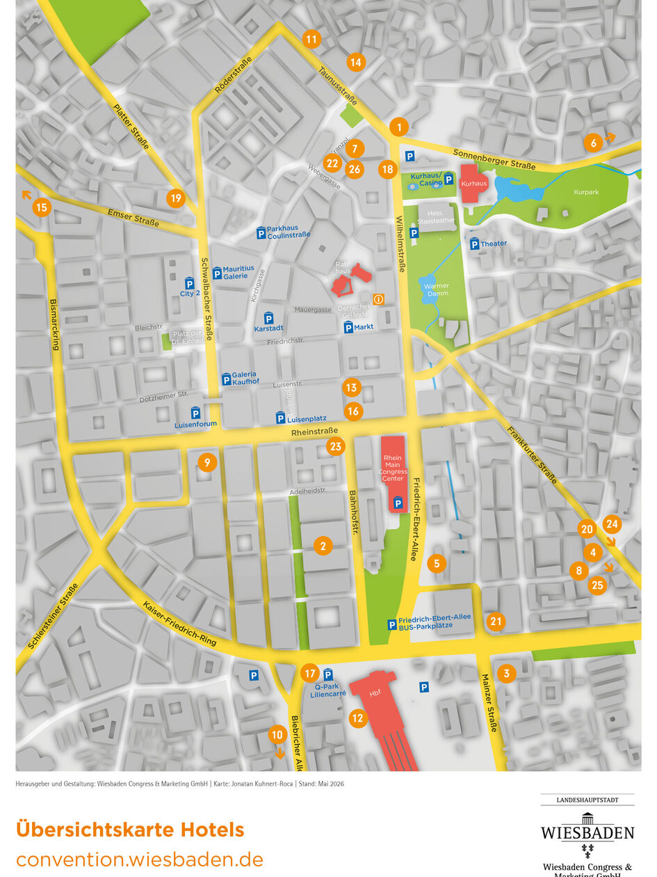 Hotelkarte Wiesbaden_Stand März 2025