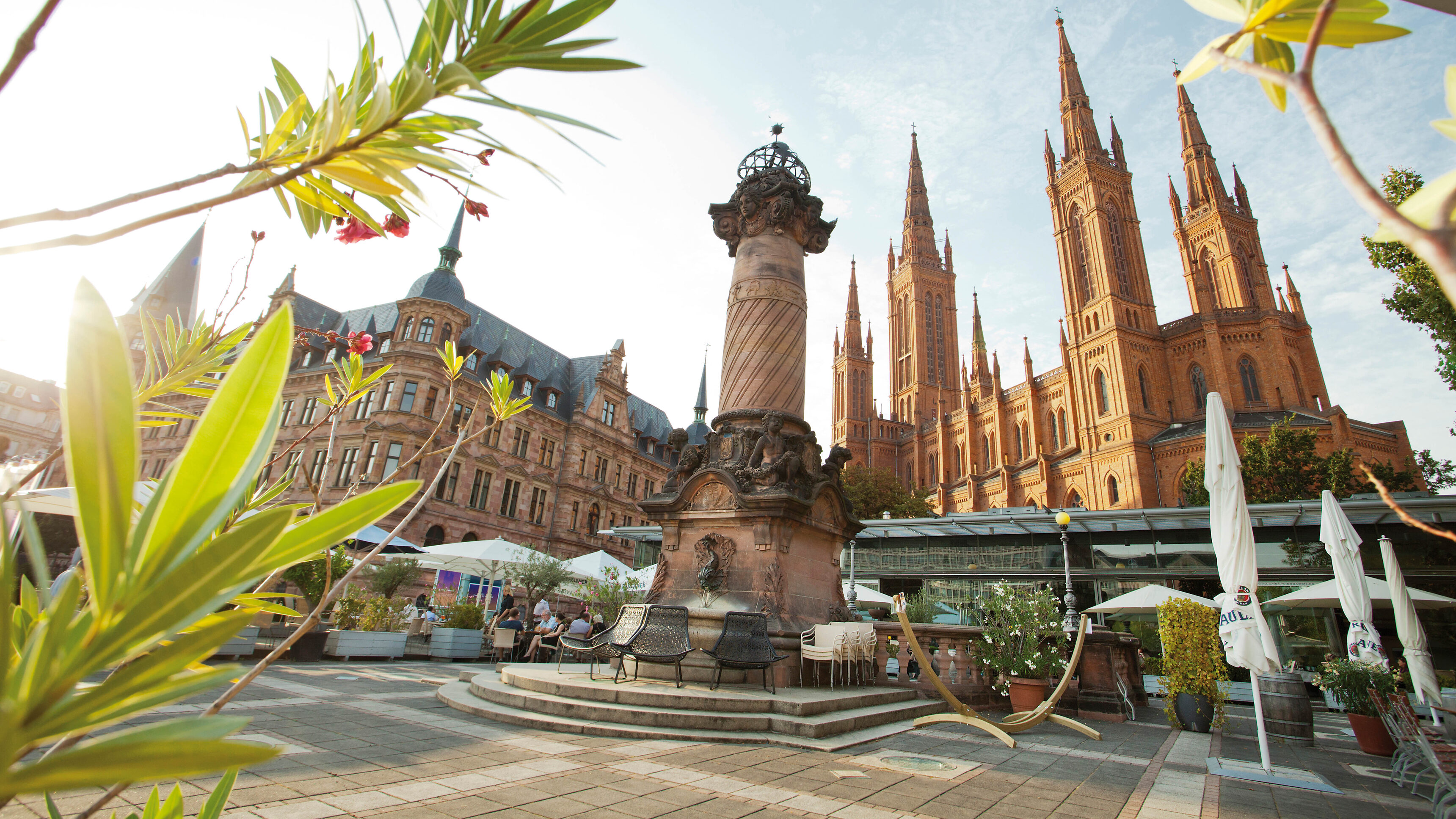 Ausblick auf Wiesbaden